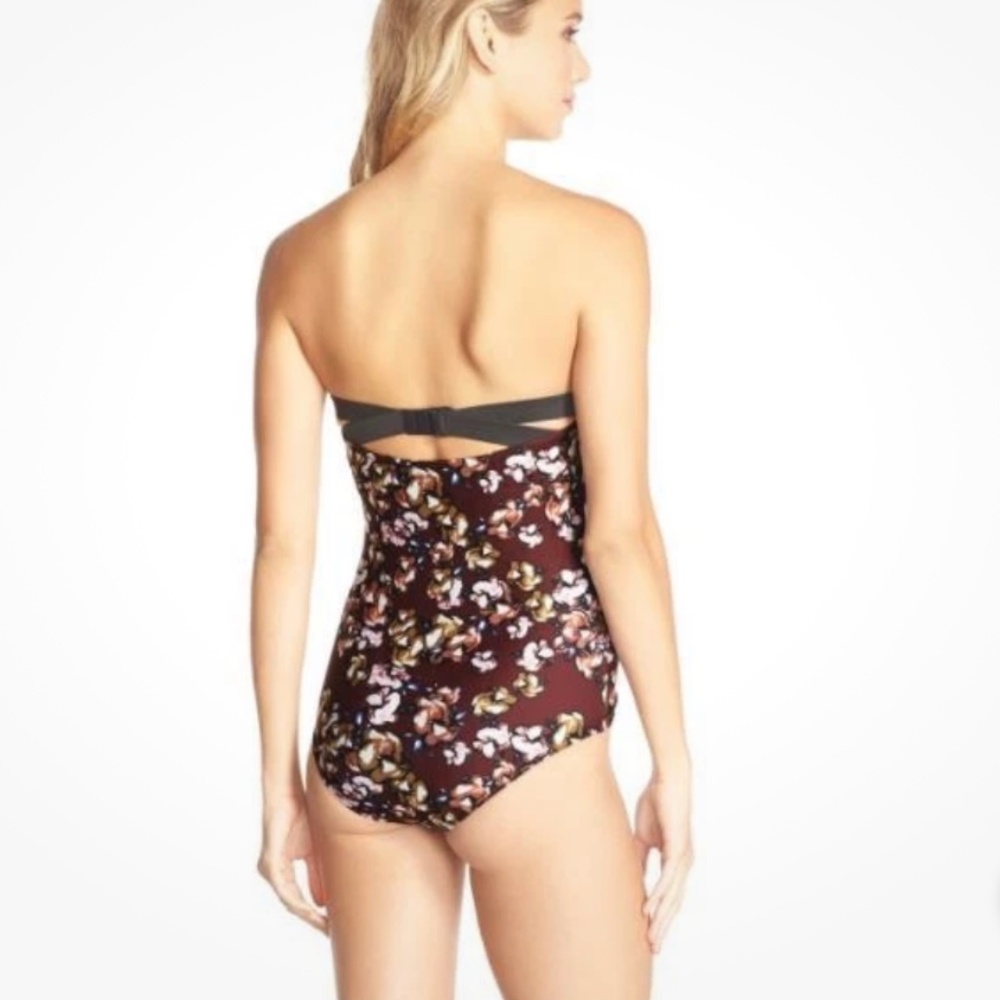 Beach Riot The Riviera Floral Underwire One Piece Swimsuit Size Small - Picture 6 of 15